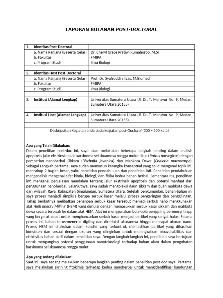 Laporan Bulan Juli | PDF | Kesehatan Holistik | Sains & Matematika