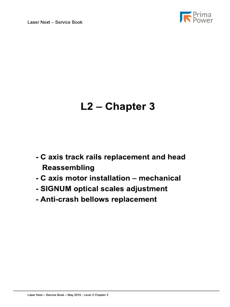 Service Book - Level 2 - Chapter 3 | PDF