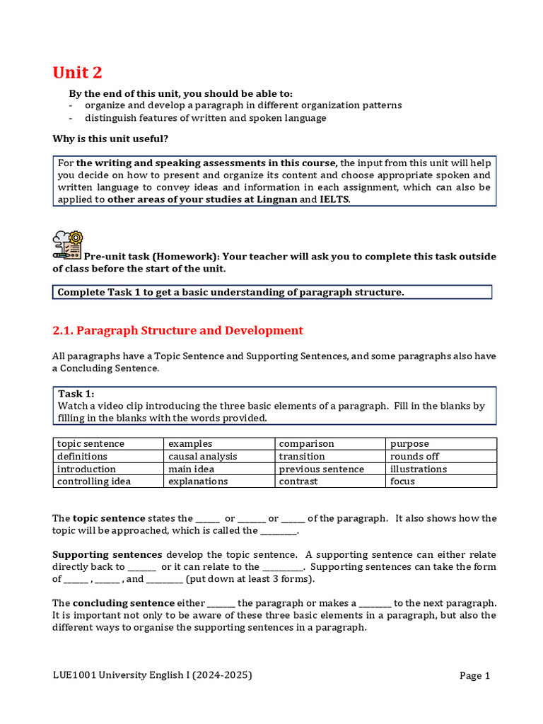 Unit 2 SB | PDF | Recession | English Language
