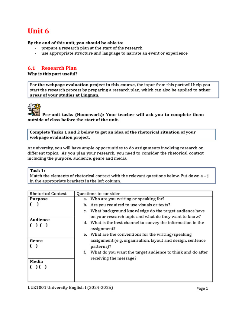 Unit 6 Sb Pdf Public Speaking Genre