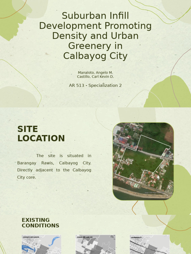 Suburban Infill Development Promoting Density and Urban Greenery in ...