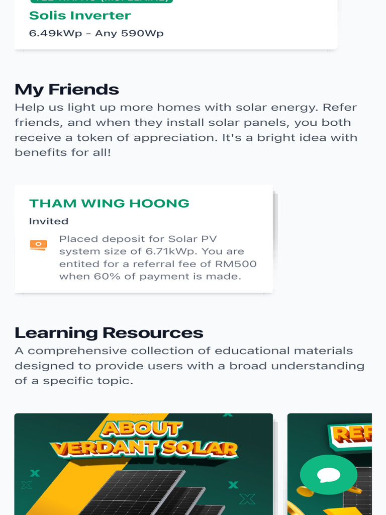Solar Referral Program & Resources | PDF