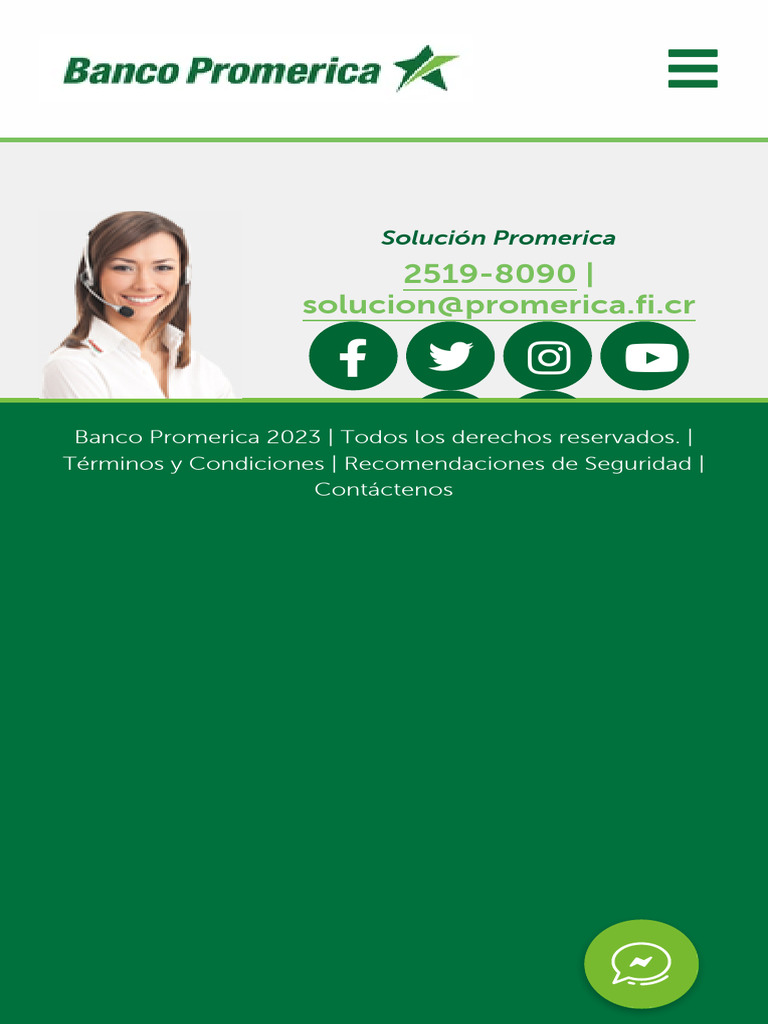 Contacto y Servicio al Cliente Promerica | PDF | Negocios