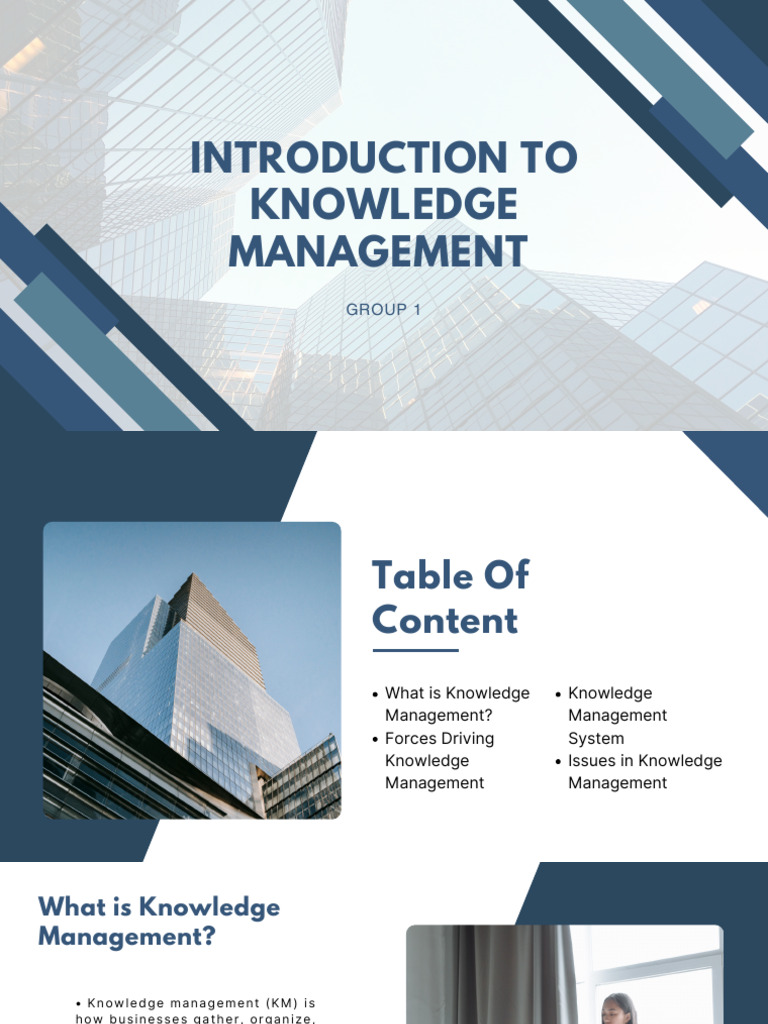 Group 1 (KM) | PDF | Knowledge | Knowledge Management