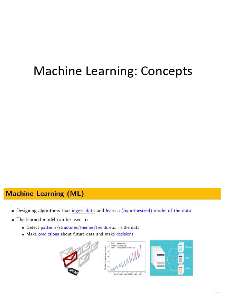 1-Machine Learning Concepts-26-07-2023 | PDF