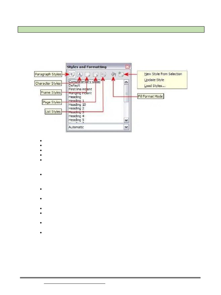 Document Formatting in OpenOffice | PDF | Spreadsheet | Nonverbal ...