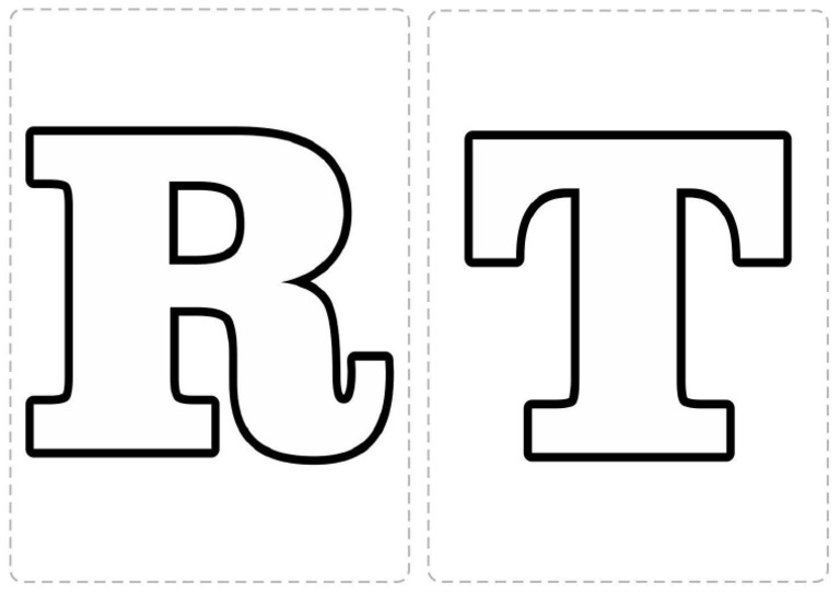 Letra R T | PDF