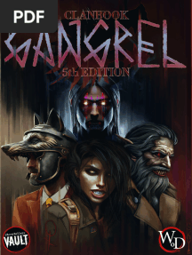 V5 Clanbook Gangrel 5th Edition (Deluxe)