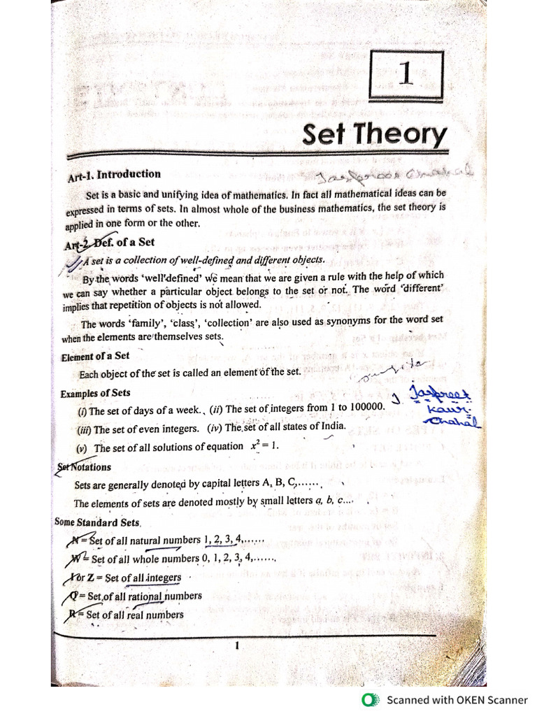 Sets | PDF