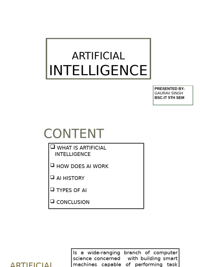 Understanding AI: Mechanisms and Trends | PDF | Artificial Intelligence ...