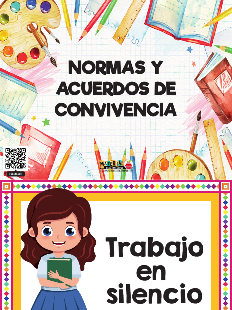 Normas y Acuerdos de Convivencia | PDF