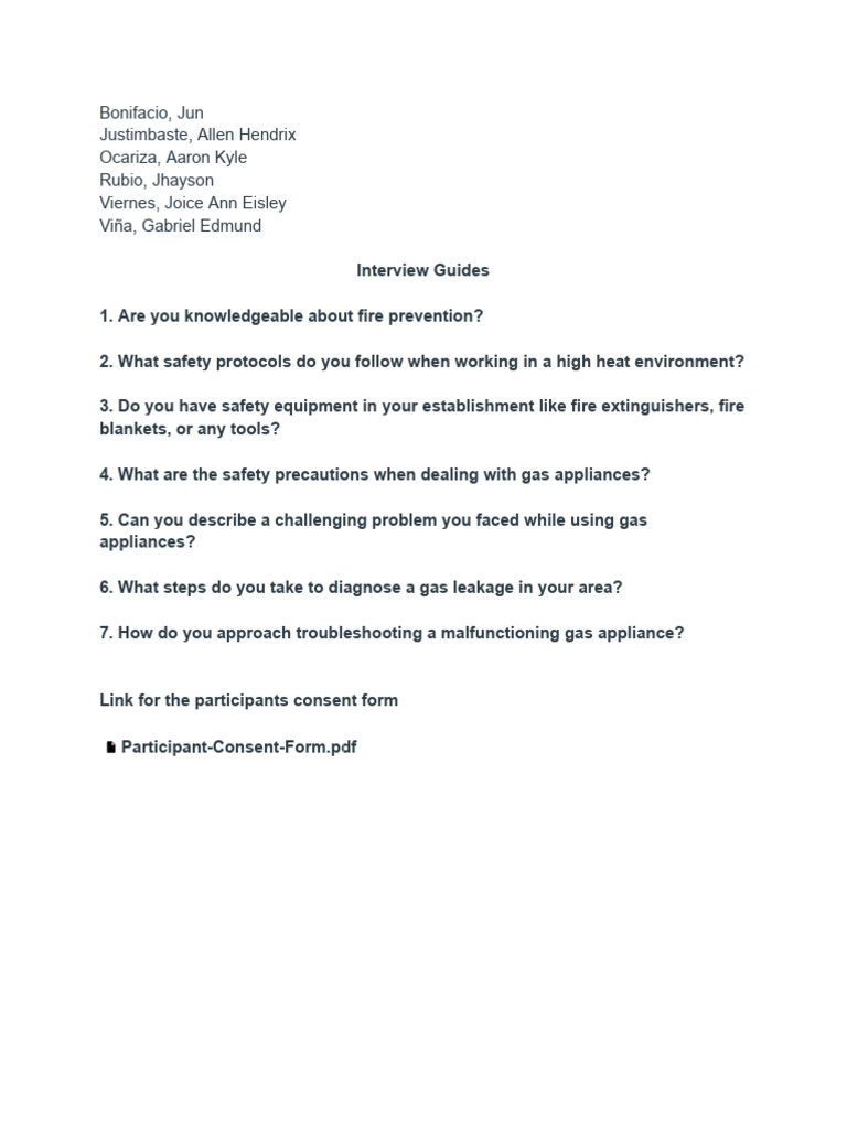 Activity 7.1 - (DTP) Interview Guide Submission Bin | PDF | Self ...