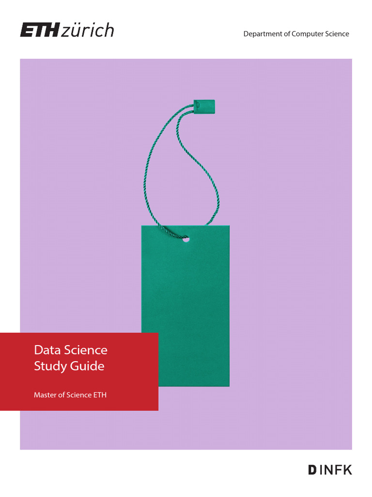 ETH Data Science Master's Study Guide | PDF | Thesis | Academic Degree