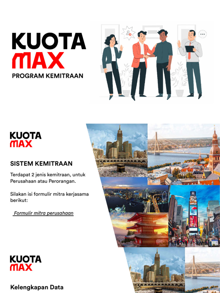Proposal Kemitraan Kuotamax | PDF
