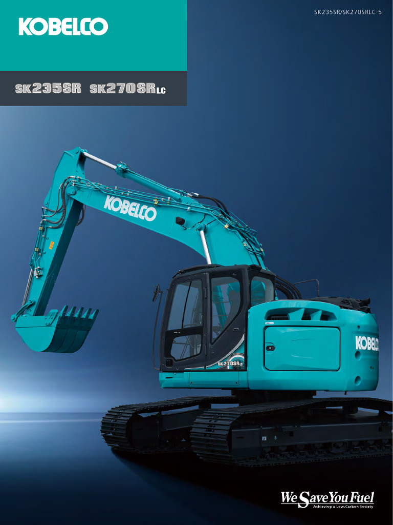 Kobelco SK235SR/SK270SRLC-5 Specs | PDF | N Ox | Combustion