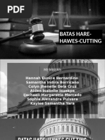 Osrox Misyon at Hare Hawes Cutting Act | PDF
