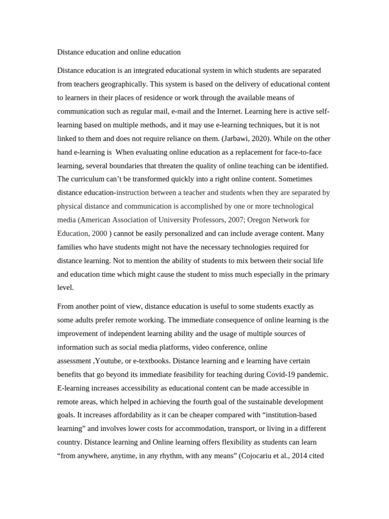 Online Teaching: Pros and Cons | PDF | Distance Education | Educational ...