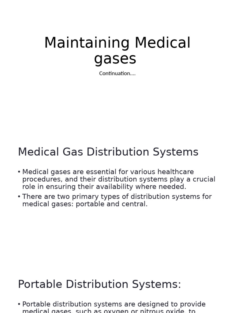 Medical Gas and Vacuum Systems | PDF | Flow Measurement | Gases