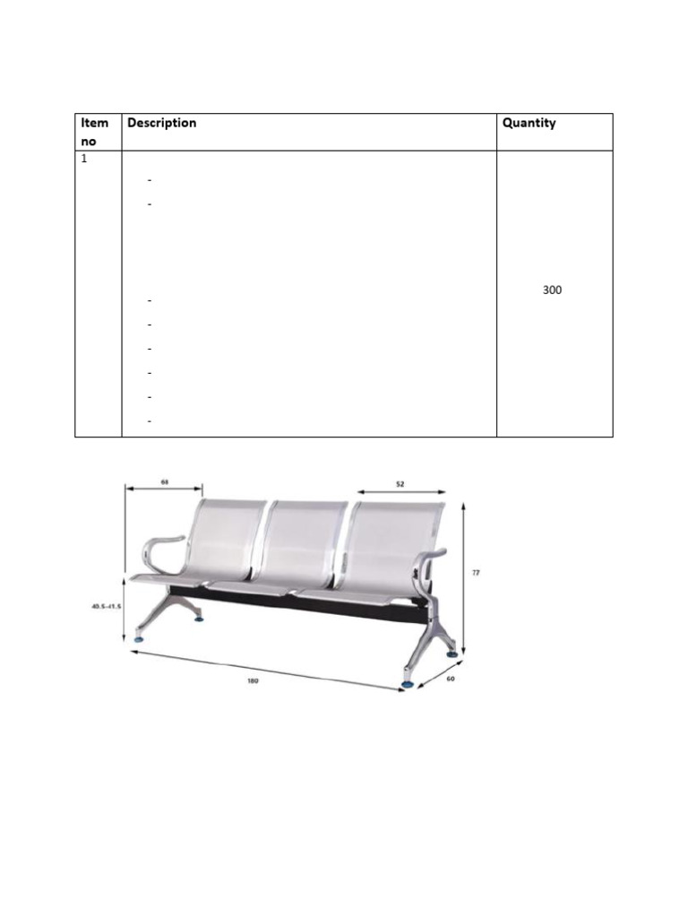 Specification IV | PDF | Chair | Door