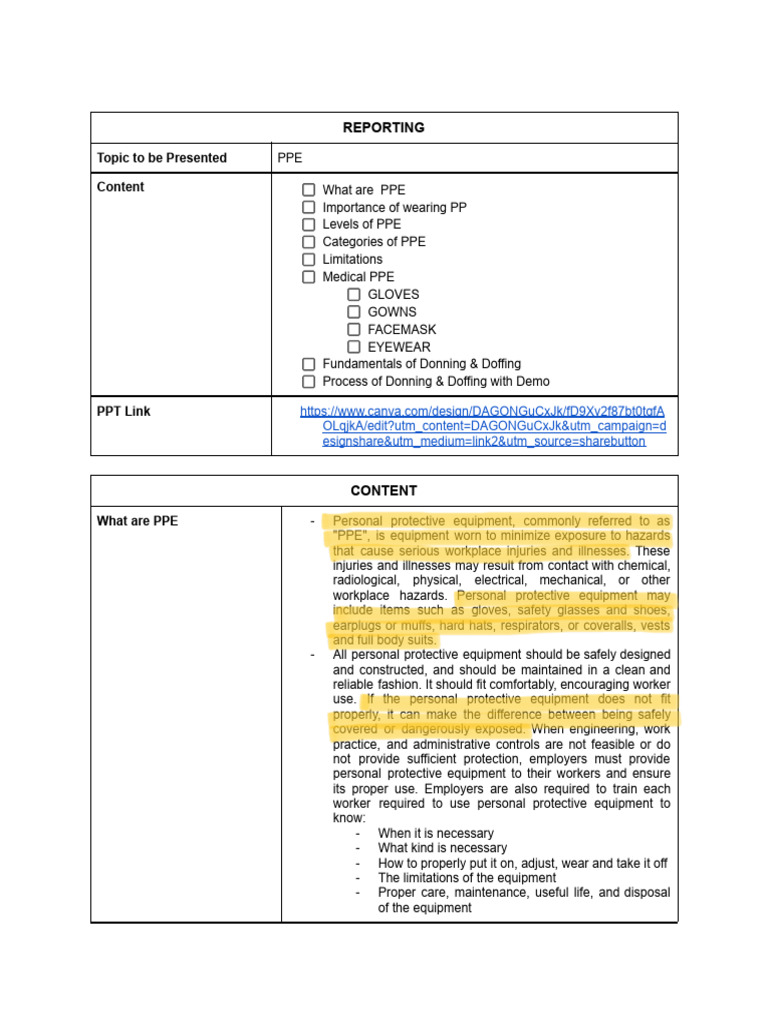 Essential Guide to Personal Protective Equipment | PDF | Personal ...