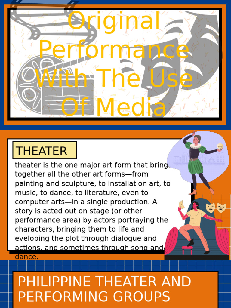 ARTS Original Performance With The Use of Media | PDF | Play (Theatre ...