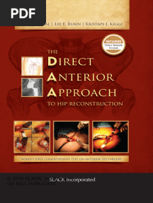 Direct Anterior Approach Arthroplasty Text Book