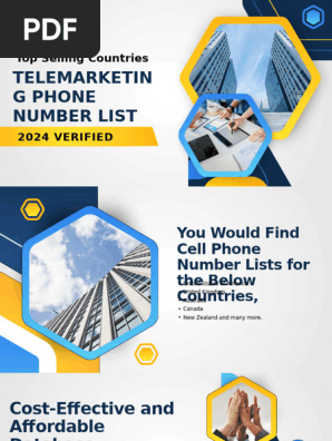 Telemarketing Phone Number List 