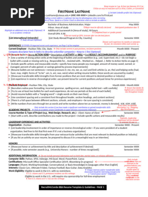 recruitmccombs-bba-resume-template