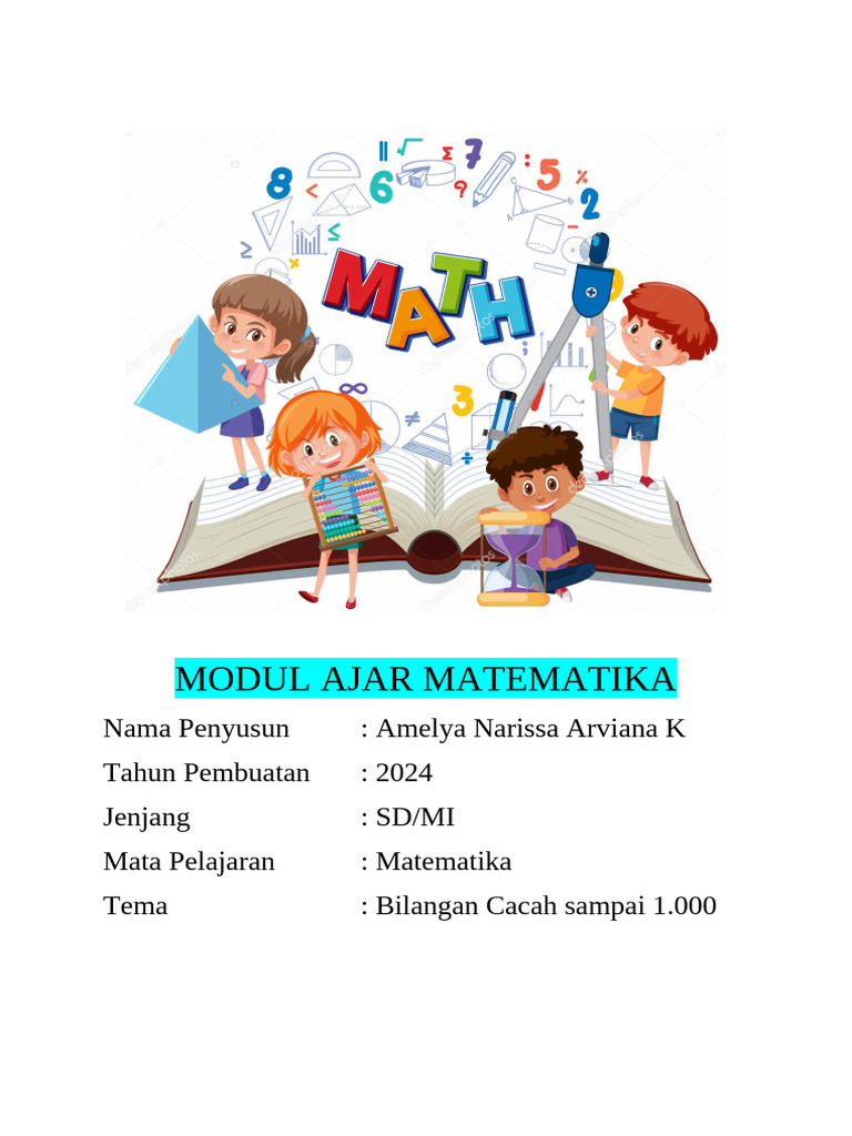 Modul Ajar Matematika Kelas 3 SD | PDF