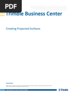 Create Projected Surfaces in TBC | PDF | Map | Computer Aided Design
