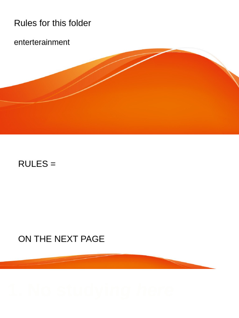 Rules | PDF