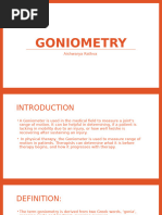 Upper Extremity Goniometry Lab Guide | PDF | Anatomical Terms Of Motion ...
