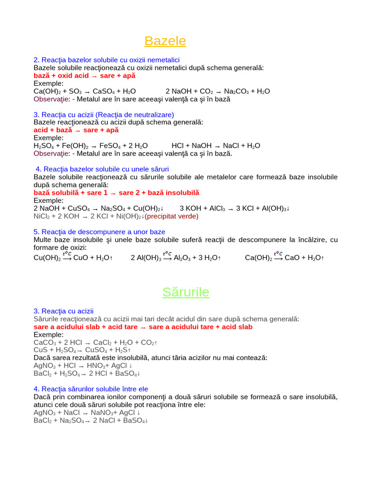 Bazele | PDF