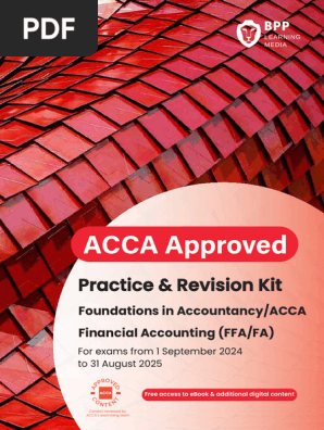 洋書 ACCA Approved Workbook Revision Kit BPP FA Revision Kit 2024