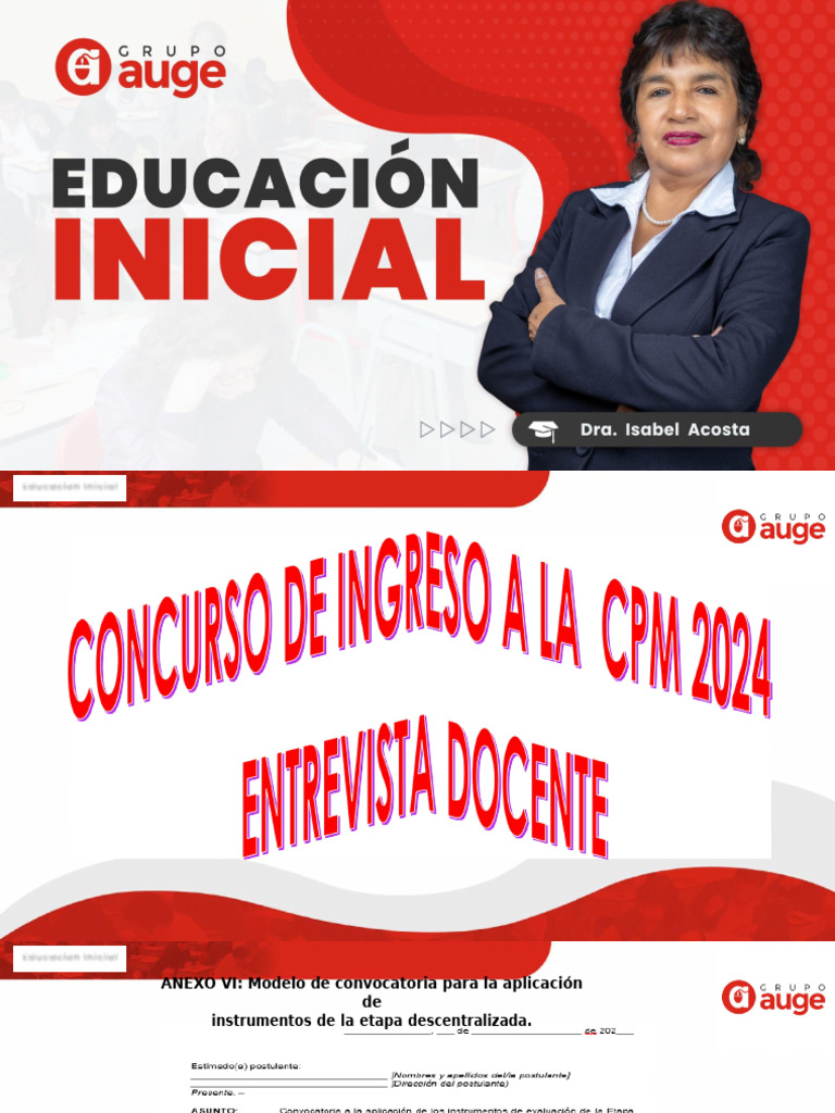 Modelo 1 | PDF | Educación de la primera infancia | Evaluación