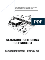 US Army Medical Course MD0961-200 - Standard Positioning Techniques I