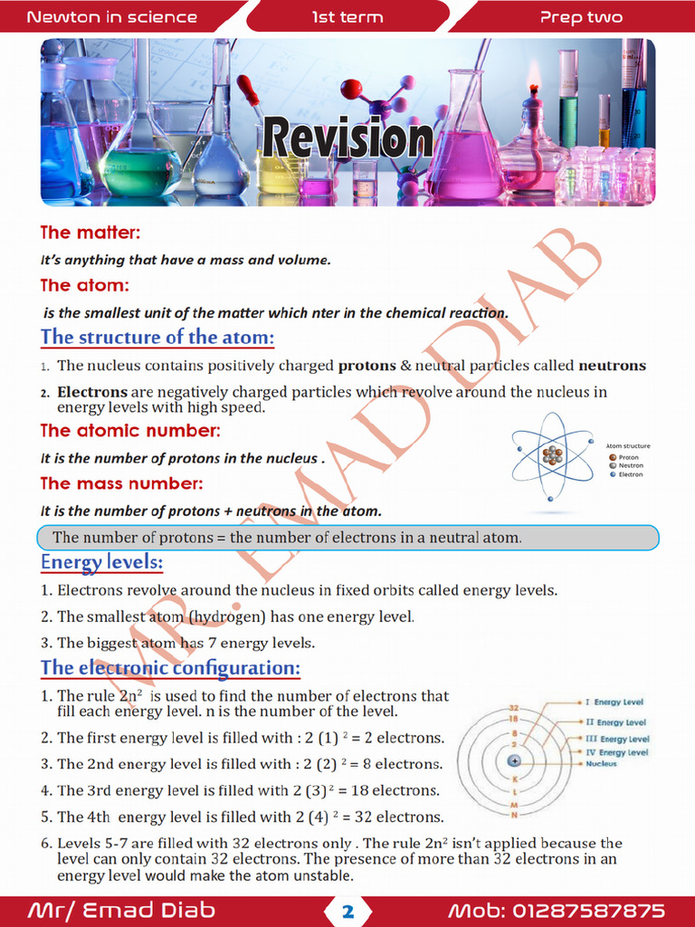 Revision Prep2 Chem | PDF