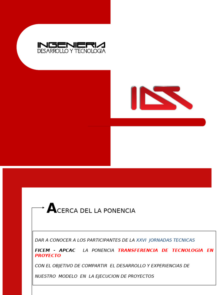 Transferencia de Tecnología en Proyectos | PDF | Aprendizaje ...