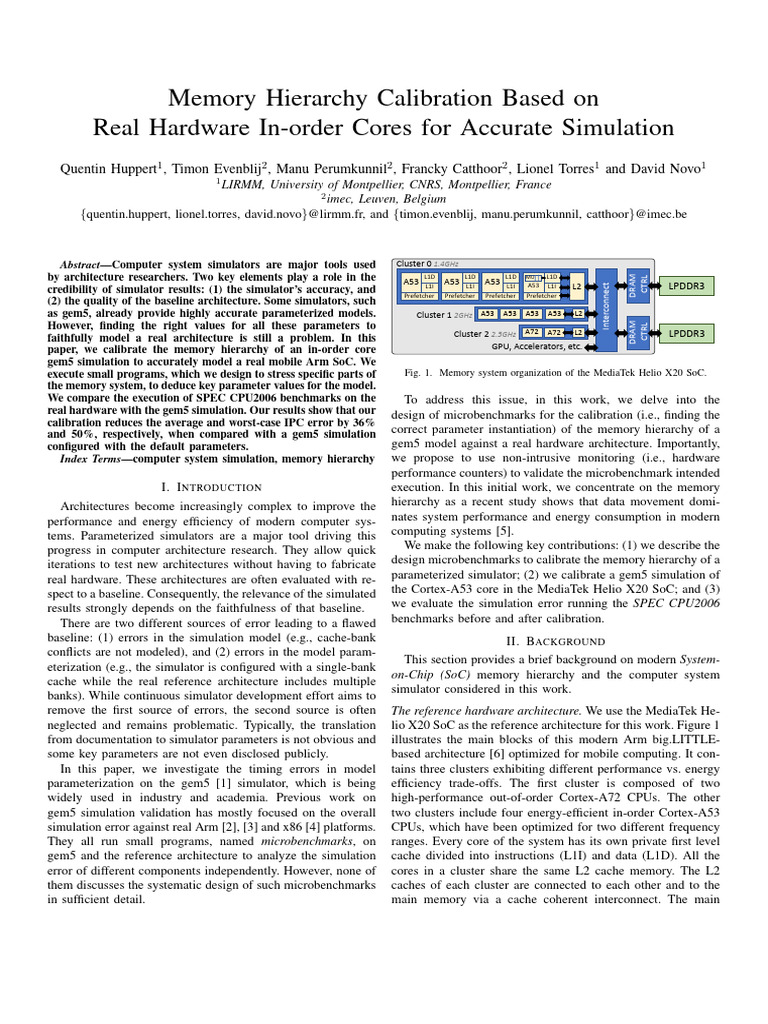 Date 2021 QH | PDF | Cpu Cache | Central Processing Unit