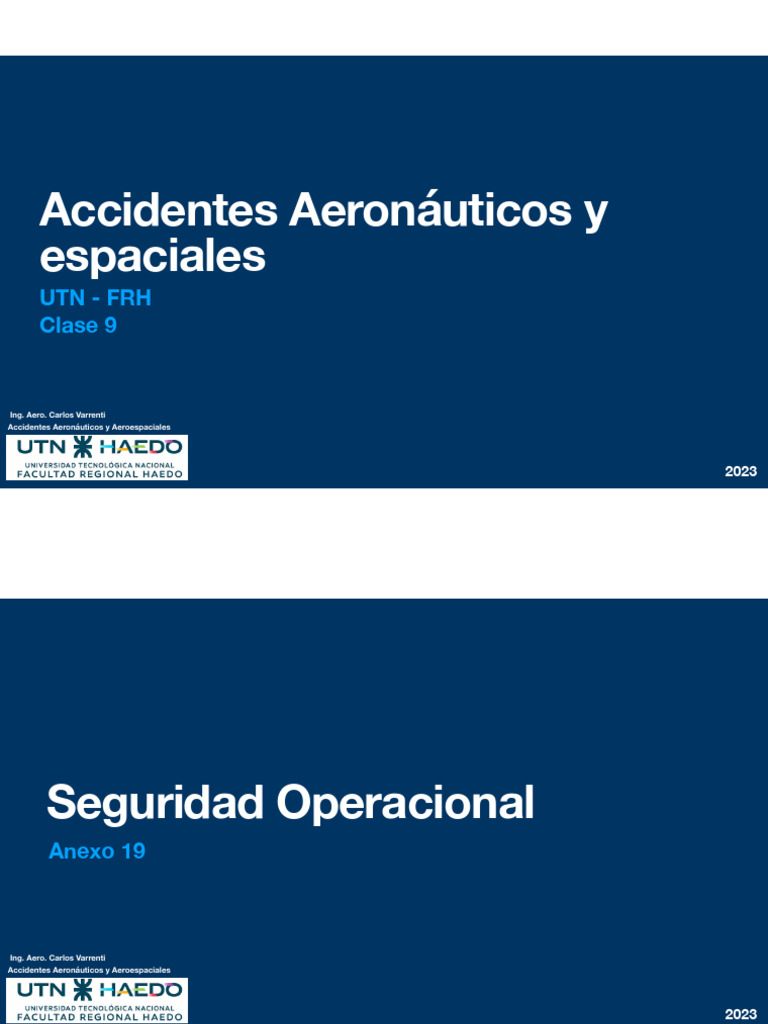 Clase 9 - Seguridad Operacional | PDF | Riesgo | Valores