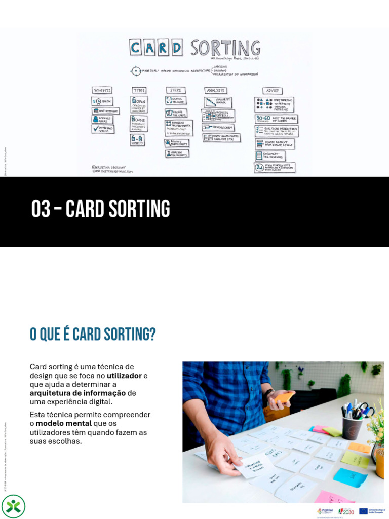 Card Sorting na Arquitetura da Informação | PDF | Informação