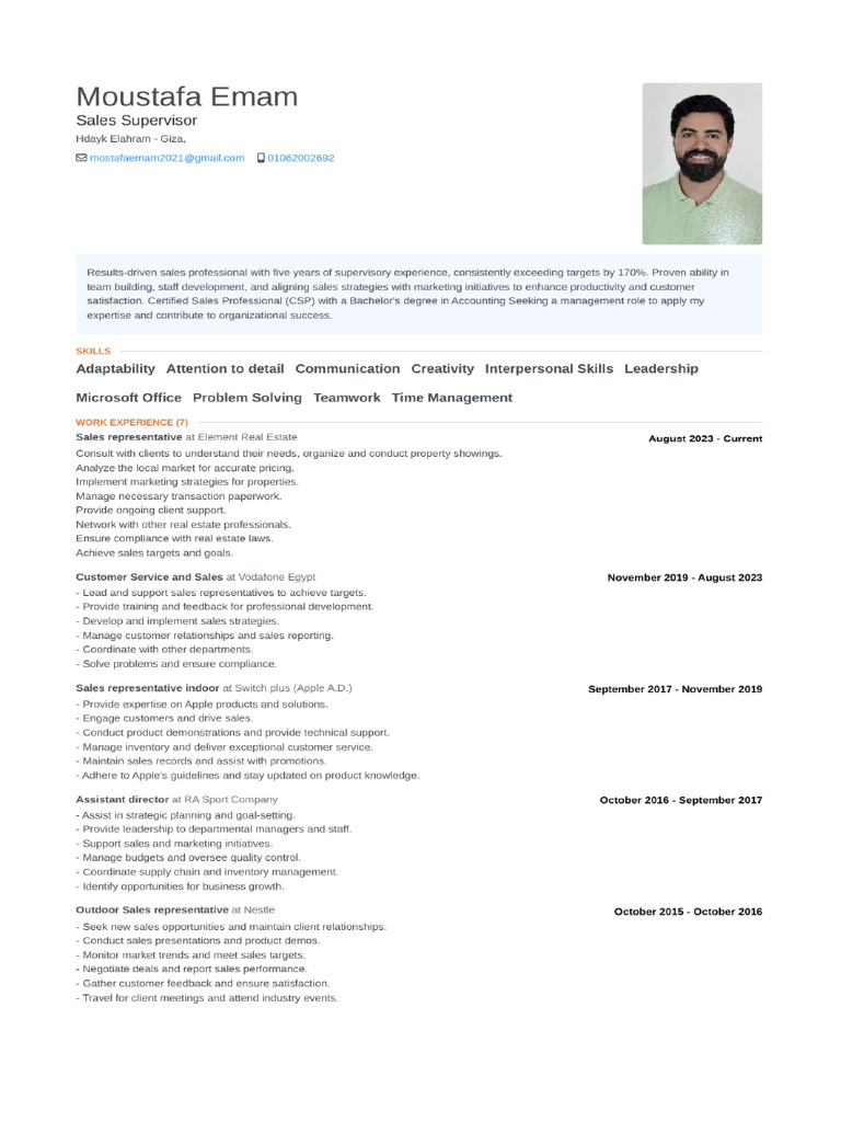 CV Real | PDF