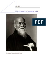 Los Grandes Maestros Del Aikido