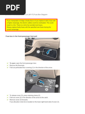 cigarette lighter cla 250 fuse box diagram 2021 Mercedes C300de : r/mercedes CLA-Class Fuse Box Diagrams (2014-2019)