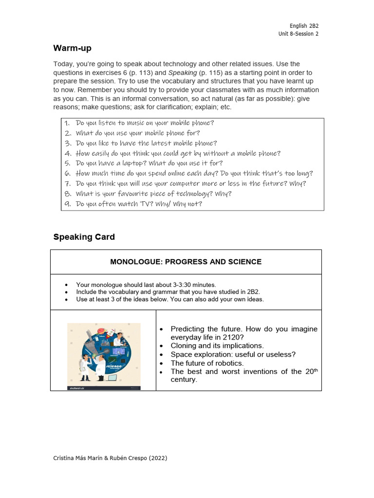 8.2 Ingles | PDF | Foreign Language Studies | Computers