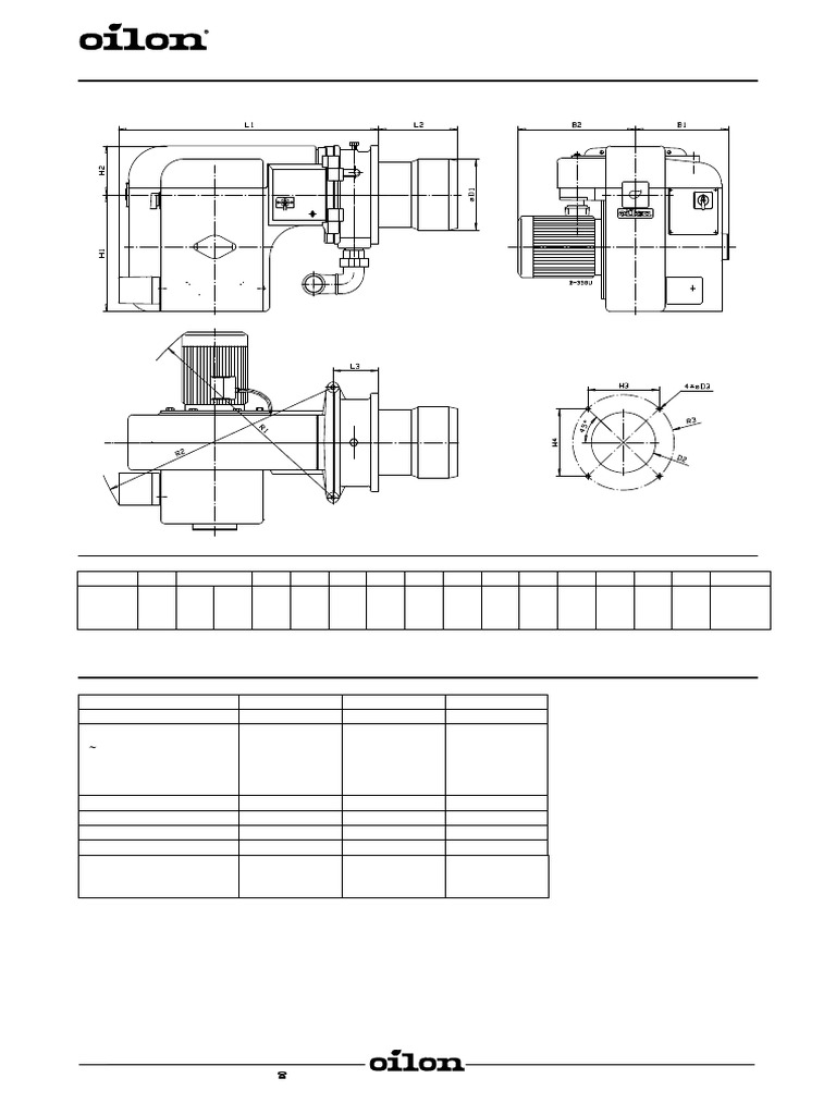Grupo 2C - GP50-90H EN Data Sheet | PDF | Gases | Energy Technology