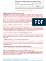 TD de Revisão 1º Ano Sociologia - 4ºBIMESTRE