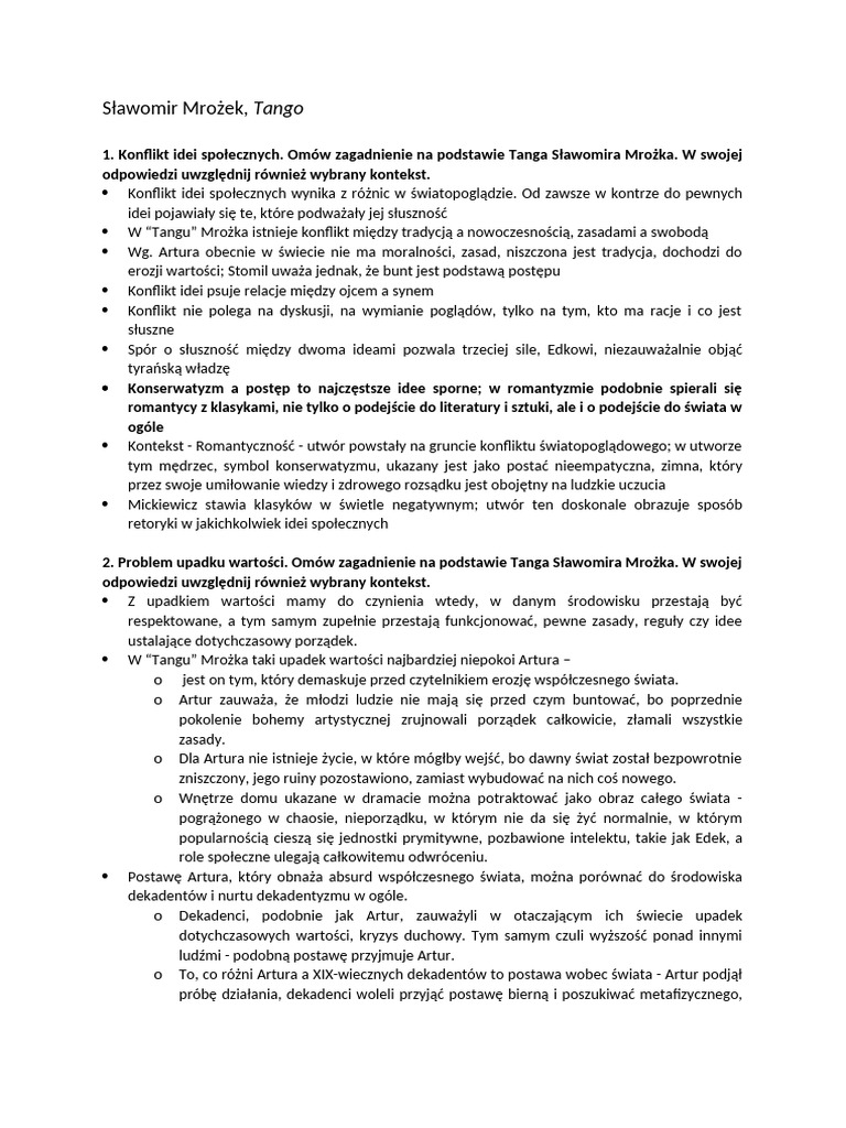 Tango | PDF