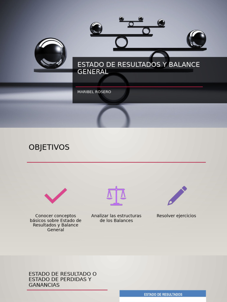 Estado Resultados - Balance General 2024 | PDF | Finanzas y dinero