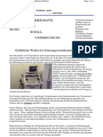 Ultraschall - Ultraschalluntersuchungen - Wie Gefährlich Sind Sie